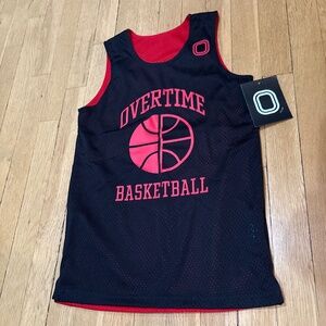 NWT Overtime Jersey Basketball Reversible Jersey Youth Small